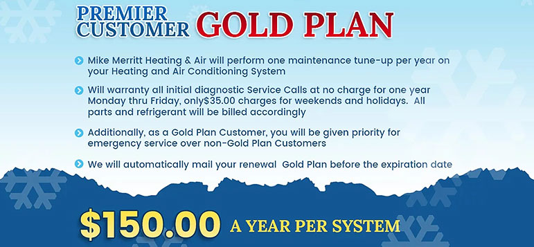 Customer Gold Plan