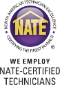 NATE-CERTIFIED TECHNICIANS Logo